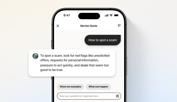 Asistente de IA Norton Genie: imagen de producto de Norton Genie